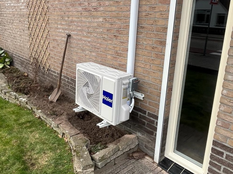 Airco buiteunit Wezep